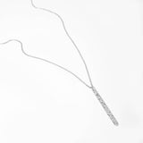 Minimal Stick Necklace Necklaces Mulxiply Sterling Silver 