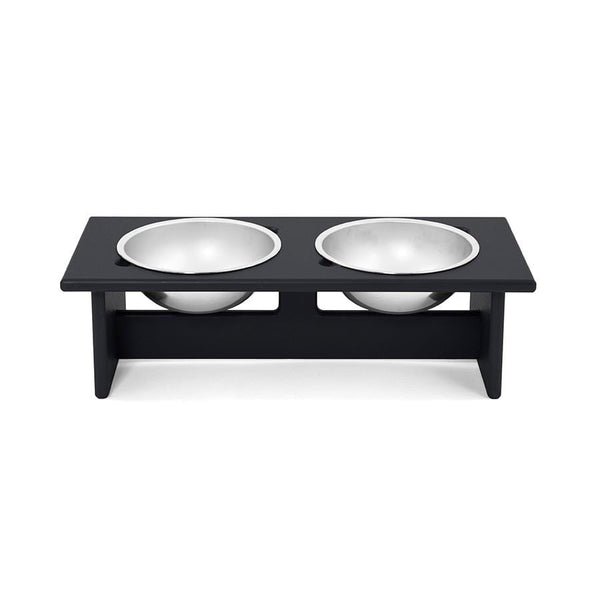 Minimalist Double Dog Bowl Dog Bowls Loll Designs 