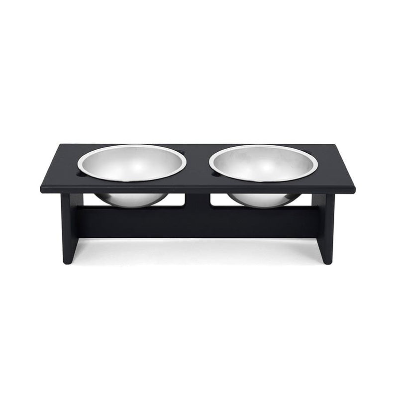 Minimalist Double Dog Bowl Dog Bowls Loll Designs 