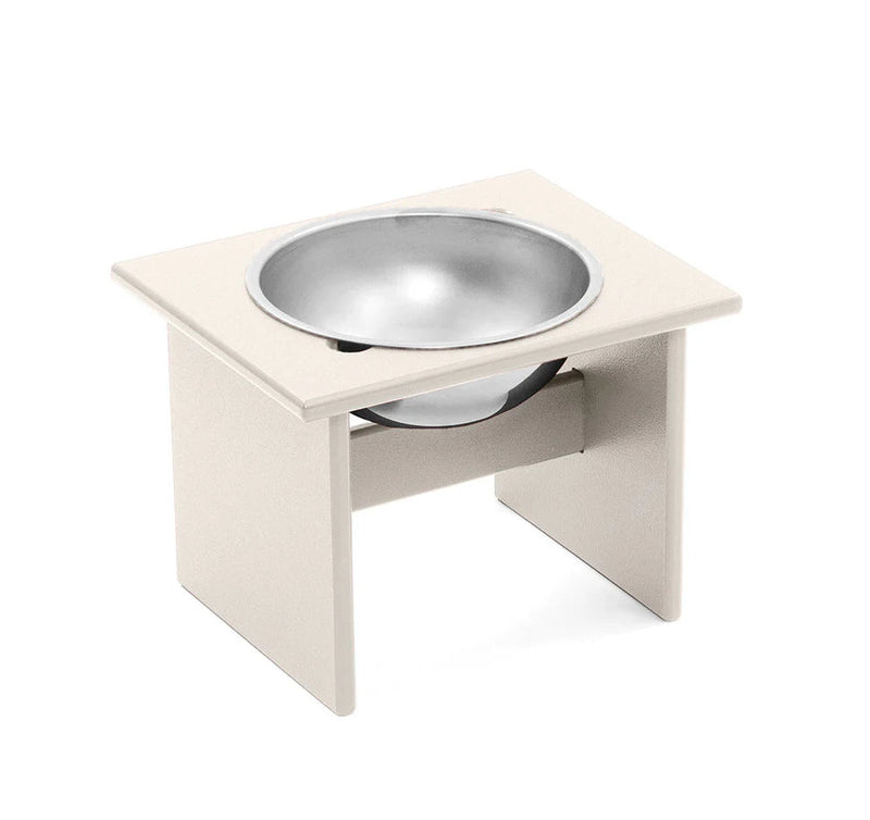 Minimalist Single Dog Bowl Dog Bowls Loll Designs Fog Medium 