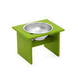 Minimalist Single Dog Bowl Dog Bowls Loll Designs Leaf Green Medium 