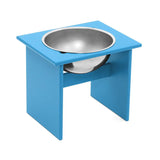 Minimalist Single Dog Bowl Dog Bowls Loll Designs Sky Blue Large 