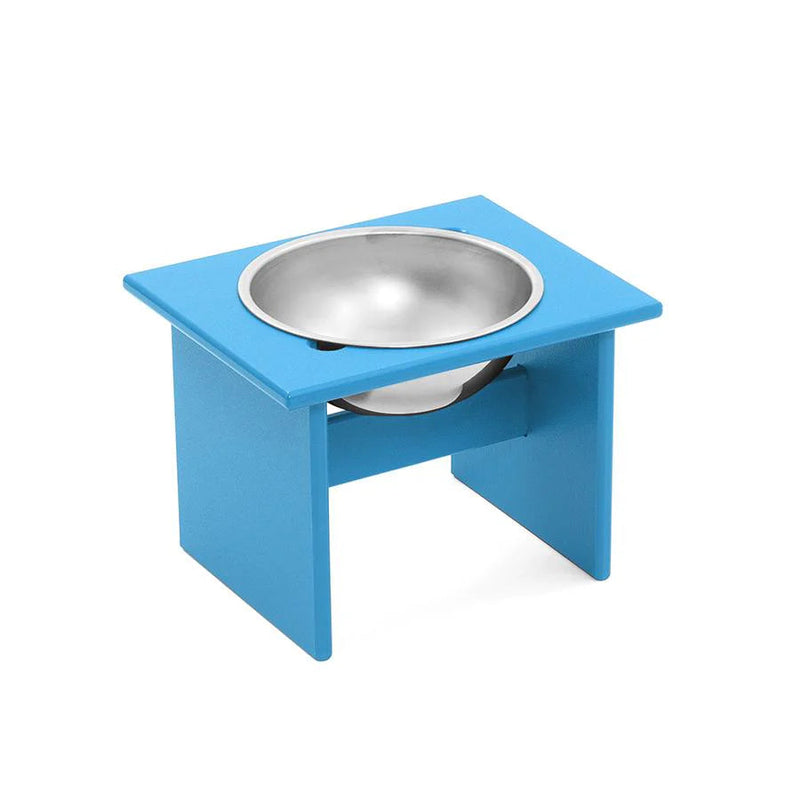 Minimalist Single Dog Bowl Dog Bowls Loll Designs Sky Blue Medium 