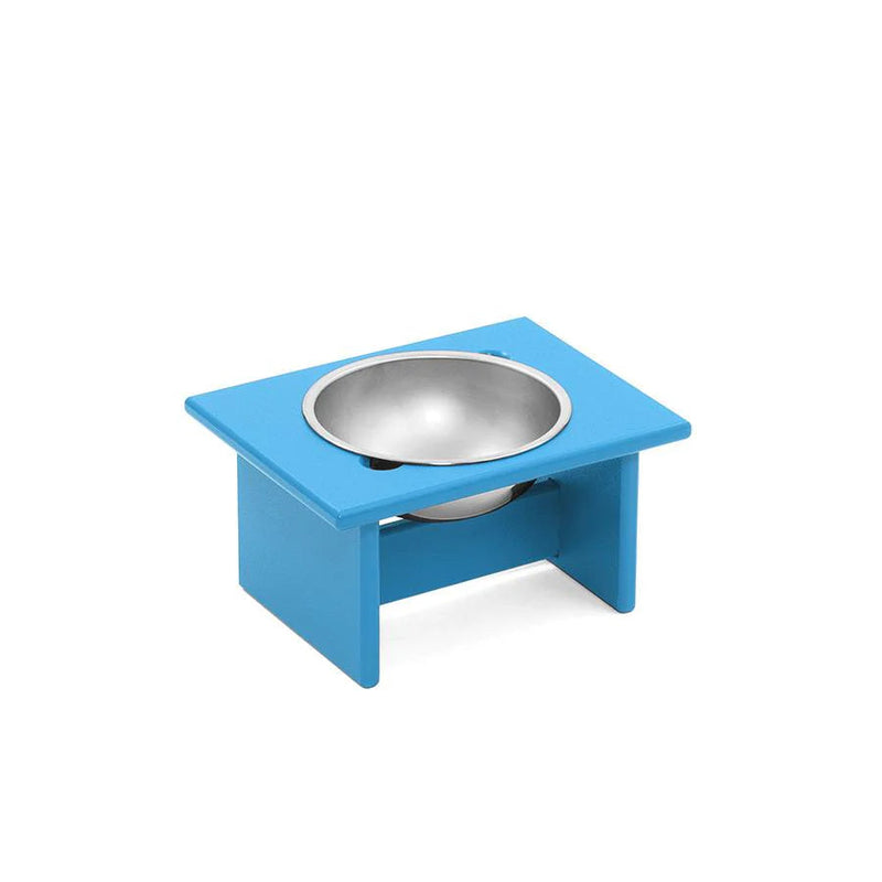 Minimalist Single Dog Bowl Dog Bowls Loll Designs Sky Blue Small 