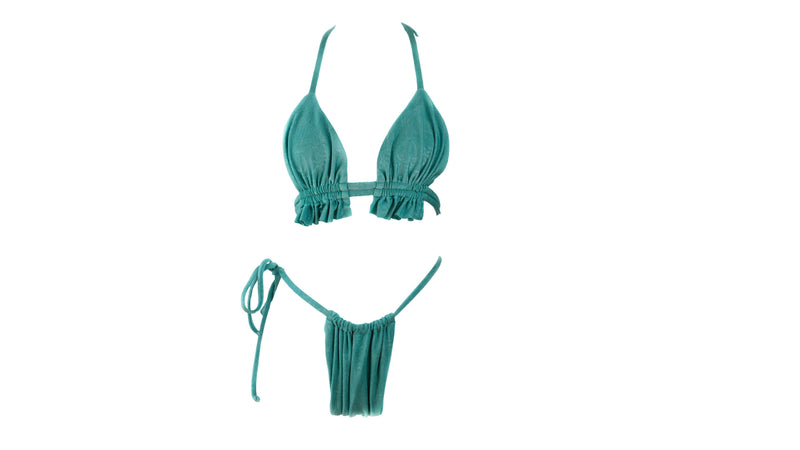 Mint Bikini Bottom Swimwear BOLD Swim 