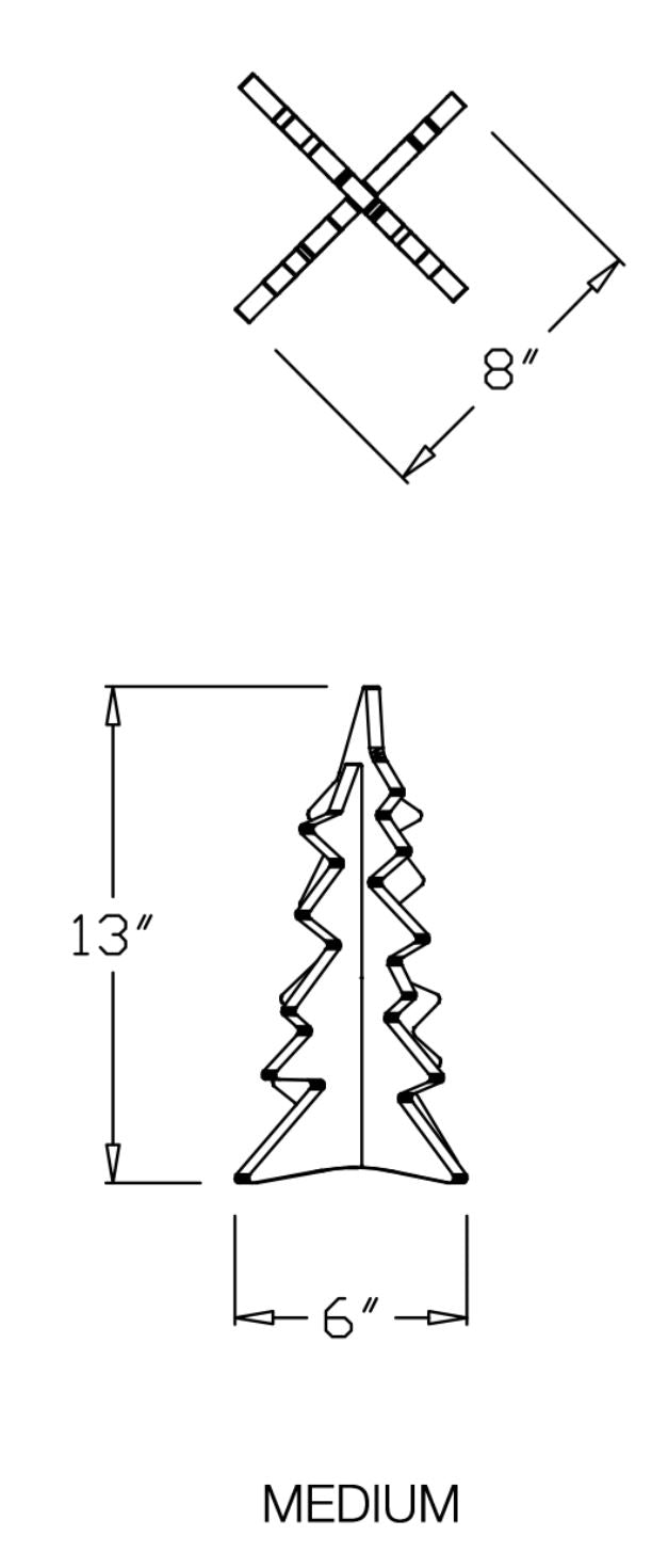 Modern Tabletop Tree