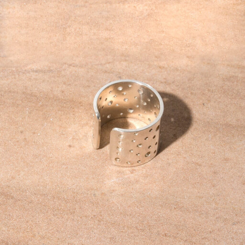 Moon Adjustable Cuff Ring Rings Mulxiply 