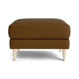 Mota Ottoman in Natural Latex - Leather