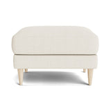 Mota Ottoman in Natural Latex - Linen