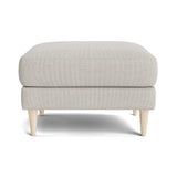 Mota Ottoman in Natural Latex - Linen