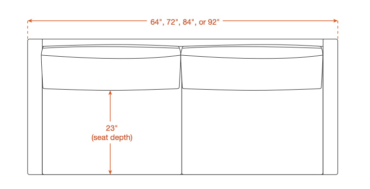 Mota Sofa in Natural Latex - Cotton