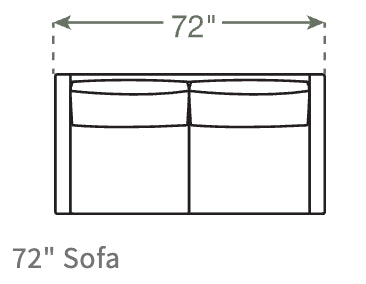 Mota Sofa in Natural Latex - Cotton