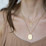 Mulxiply Canyon Charm Necklace - Brass Necklaces Mulxiply 