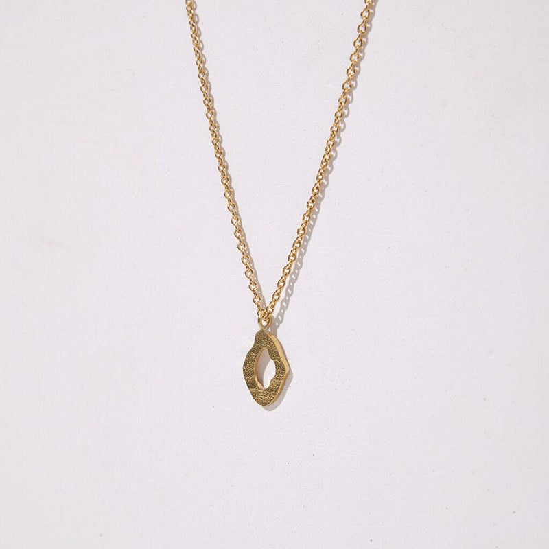 Mulxiply Canyon Charm Necklace - Brass Necklaces Mulxiply 