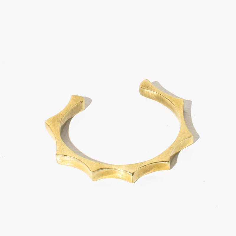 Mulxiply Crown Adjustable Bracelet - Brass Bracelets Mulxiply 