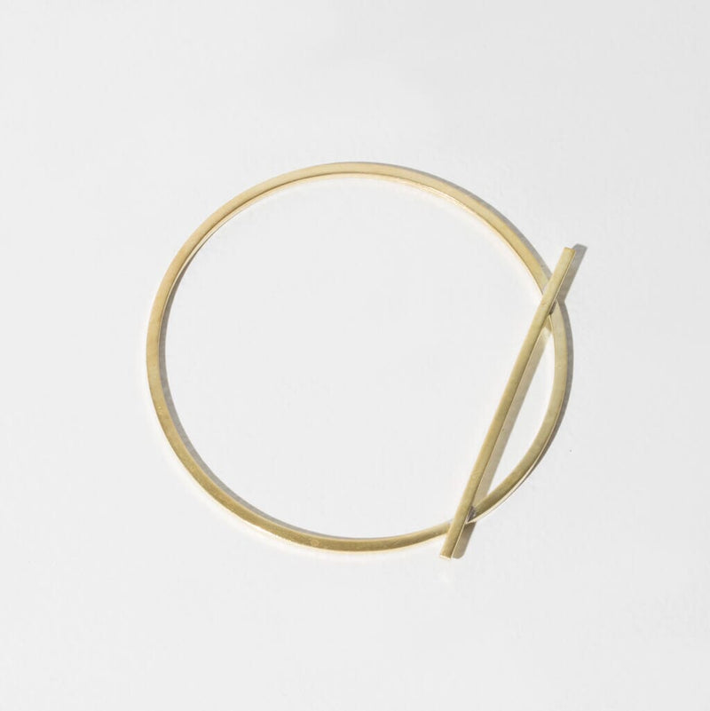 Mulxiply Embrace Bangle - Brass Bracelets Mulxiply 