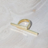 Mulxiply Embrace Wrap Ring - Brass Rings Mulxiply 