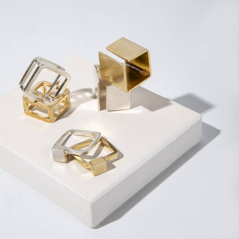 Mulxiply Foundation Ring - Brass Rings Mulxiply 