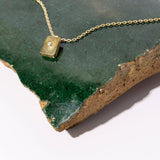 Mulxiply Granule Necklace - Brass + Sterling Silver Necklaces Mulxiply 