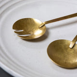 Mulxiply Long Serving Fork - Brass Serving Utensils Mulxiply 