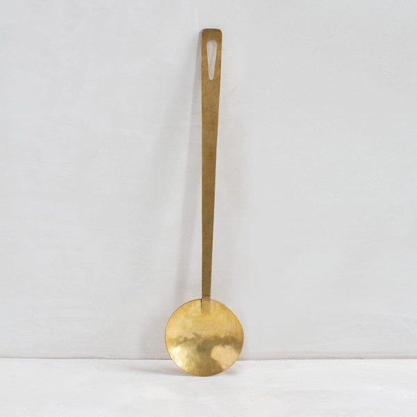 Mulxiply Long Serving Spoon - Brass Serving Utensils Mulxiply 