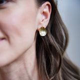 Mulxiply Mini Origin Earrings - Brass Earrings Mulxiply 