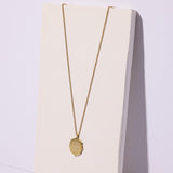 Mulxiply Oval Locket Necklace - Brass Necklaces Mulxiply 