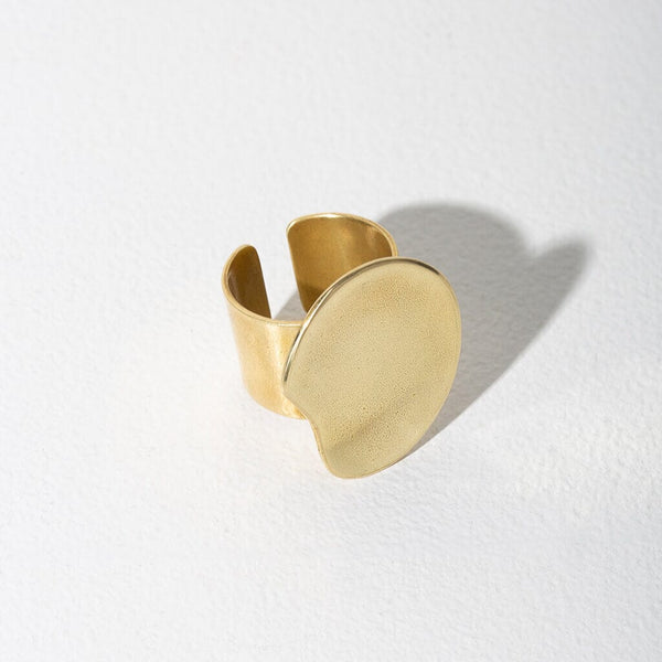 Mulxiply Palette Adjustable Ring - Brass Rings Mulxiply 