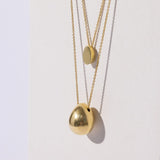 Mulxiply Pod Necklace - Brass Necklaces Mulxiply 