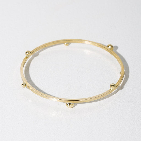 Mulxiply Rain Bangle - Brass Bracelets Mulxiply 