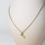 Mulxiply Rain Droplet Necklace - Brass Necklaces Mulxiply 