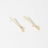 Mulxiply Rain Earrings - Brass Earrings Mulxiply 