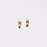 Mulxiply Ridge Arch Stud Earrings - Brass Earrings Mulxiply 