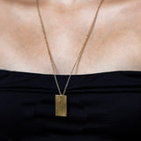 Mulxiply Ridge Locket Necklace - Brass Necklaces Mulxiply 