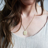 Mulxiply Skipping Stone Necklace - Brass Necklaces Mulxiply 