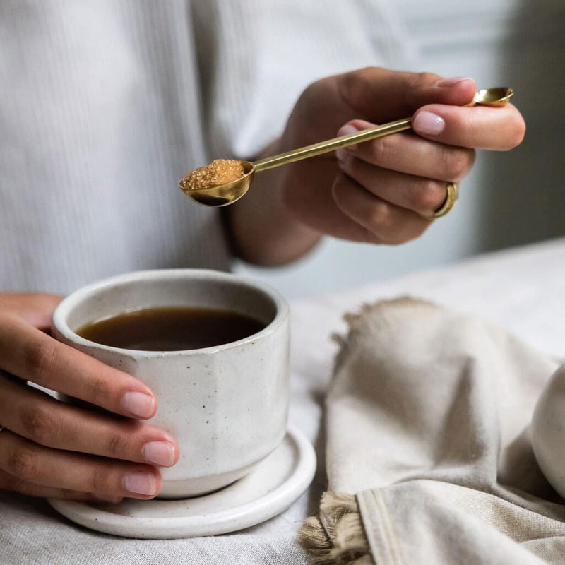 Mulxiply Sugar Spoon - Brass Serving Utensils Mulxiply 