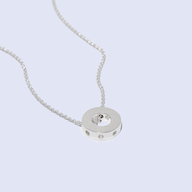 Wheel Charm Necklace