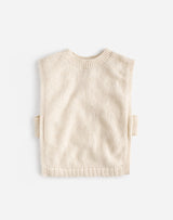 Munasiri Llama Wool Vest Women's Sweaters Yanawara Ivory S 