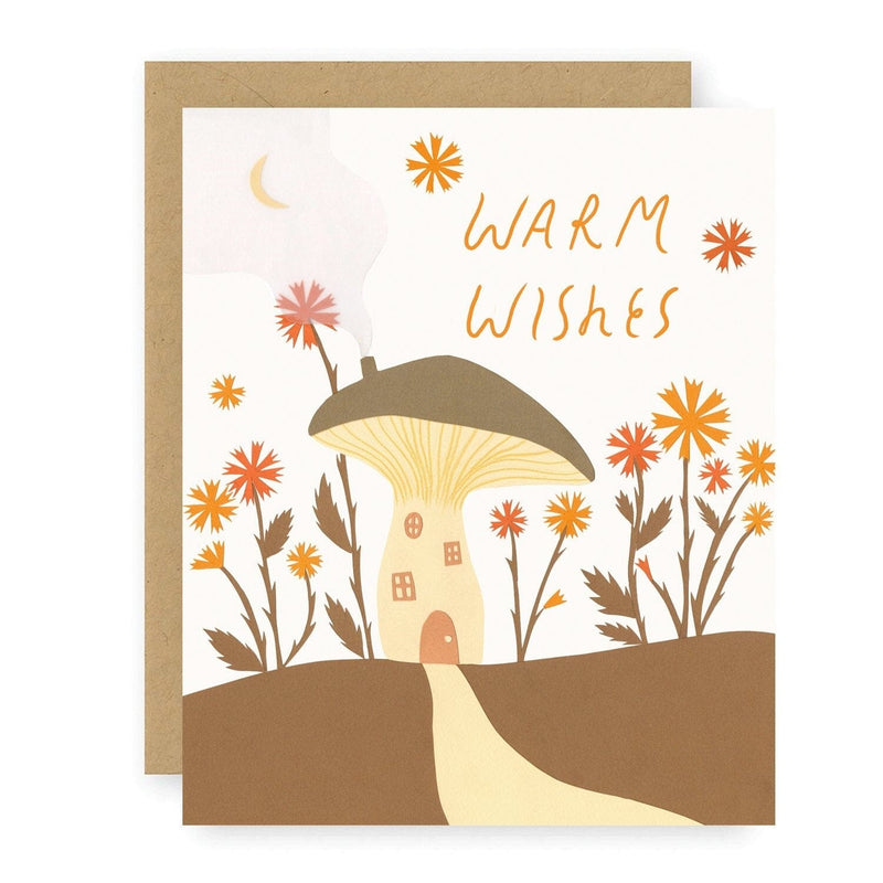 Mushroom Home Greeting Card Greeting Card Elana Gabrielle 