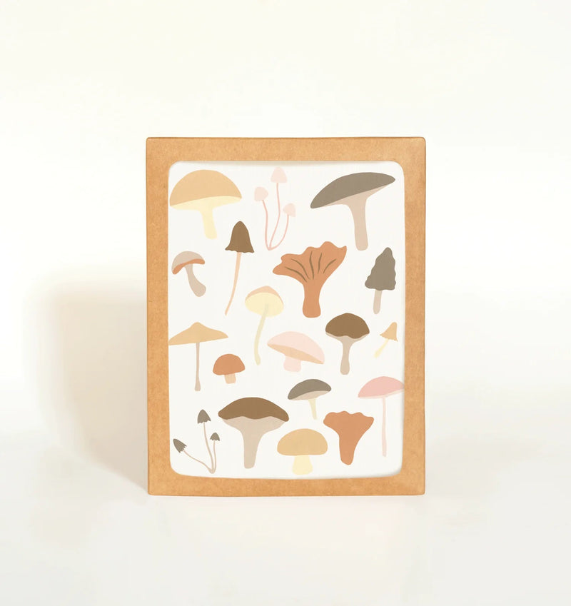 Mushrooms Greeting Card Greeting Card Elana Gabrielle 