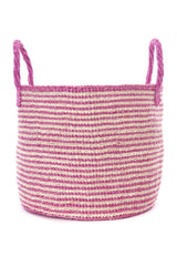 Narrow Stripe Sisal Tote