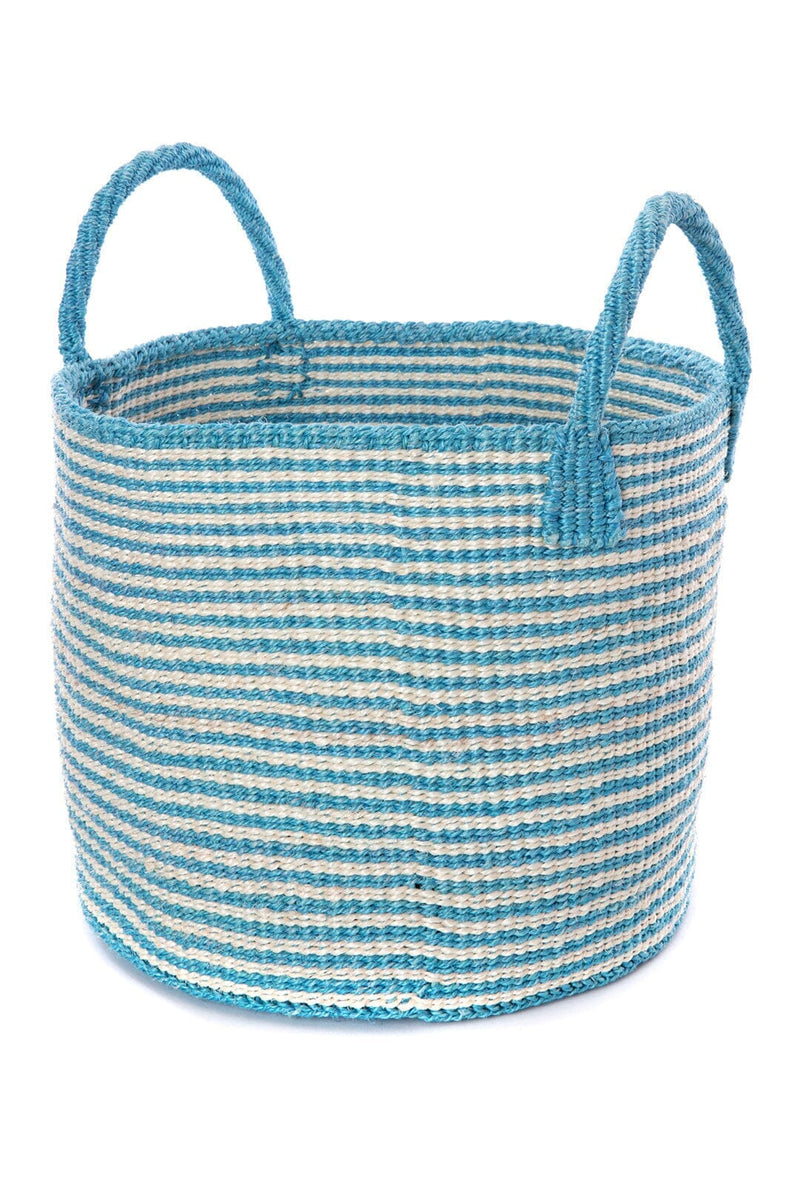 Narrow Stripe Sisal Tote