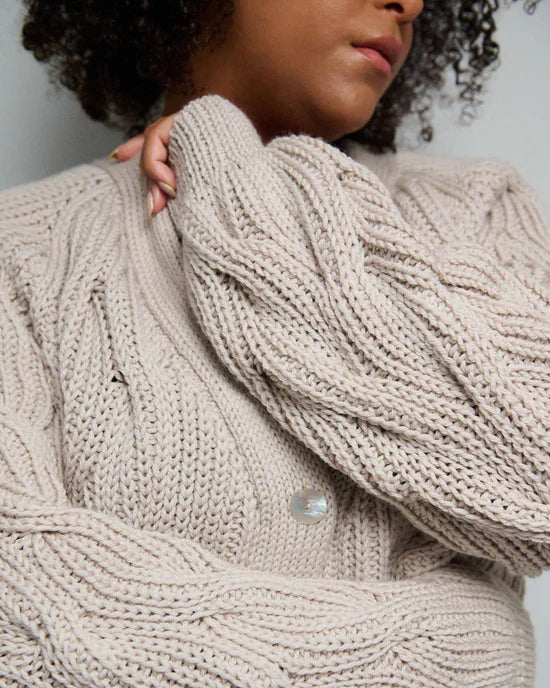 Nemunas Merino Wool Cardigan Sweaters The Knotty Ones 