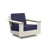 Nisswa Recycled Outdoor Lounge Chair Outdoor Lounge Loll Designs Fog Canvas Navy 