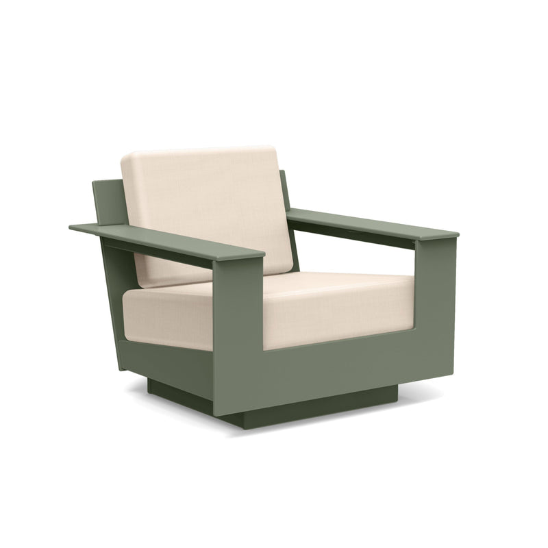 Nisswa Recycled Outdoor Lounge Chair Outdoor Lounge Loll Designs Sage Canvas Flax 