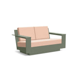 Nisswa Recycled Outdoor Loveseat Outdoor Lounge Loll Designs Sage Cast Petal 