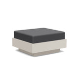 Nisswa Recycled Outdoor Ottoman Outdoor Lounge Loll Designs Fog Cast Charcoal 