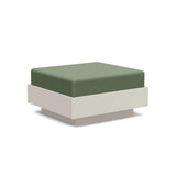 Nisswa Recycled Outdoor Ottoman Outdoor Ottomans Loll Designs Fog Canvas Fern 