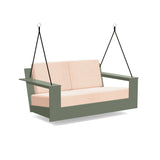 Nisswa Recycled Outdoor Porch Swing Outdoor Lounge Loll Designs Sage Cast Petal 