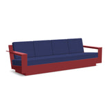 Nisswa Recycled Outdoor Sofa 96 Outdoor Seating Loll Designs Chili Canvas Navy 